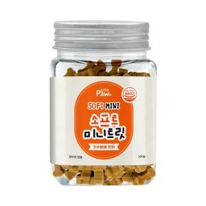 리틀포우 소프트 미니트릿 관절 영양 간식 오메가3 가수분해 연어 180g