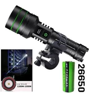 후레쉬 서치 줌 라이트 자전거안전등 랜턴 해루질 LED