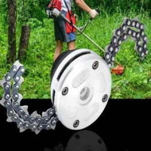 예초기체인날 잔디 트리머 코일 정원 전원 벌초 커터 예초기 체인날 예초기날 예초 작업