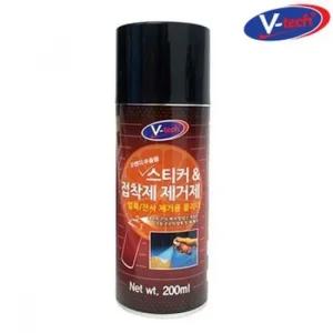 ksr 브이텍 스티커제거제 200ml 스티커제거제 스티커크리너 스티커자국제거 테이프자국제거