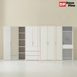 데코파인 루체 장롱 800 옷장 학생 주니어 1인 싱글 장농
