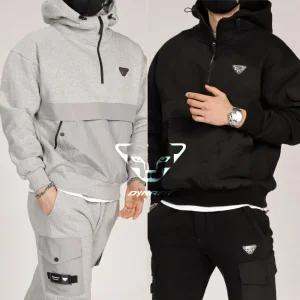 다이나핏 IW 3단 헤비 반집업 기모 후드세트 (겨울신상) -남여공용