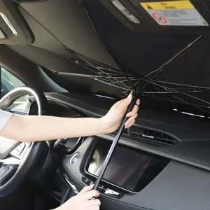 자동차 우산형 앞뒤유리 햇빛차단 접이식 햇빛가리개 암막 차량용햇빛가리개 차량용우산