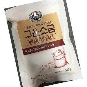 백설 구운 소금 500g 20개 업무용 구운 소금 조미료 도매