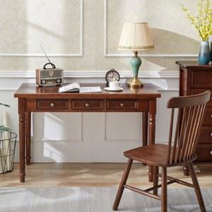 컴퓨터책상 엔틱 서재 원목책상 학생 앤틱 데스크 빈티지 테이블