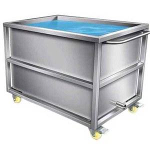 대형 이동식 스텐 물 360L 서스 용기 업소용 탱크