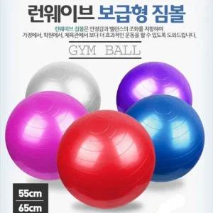 [DY커머스]런웨이브 짐볼 펌프포함 벌크 55cm 65cm