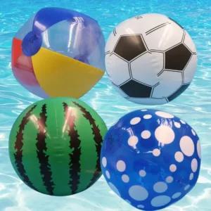 비치볼모음 수박 축구공 여름 풀장 물놀이 장난감 4종 행사용품