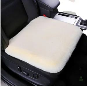 겨울용 자동차 방석 털 방석 양모 쿠션 넓은 승용차 SUV 방석