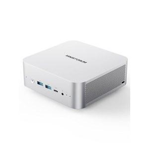 미니스포룸 M1 프로 AI 미니 PC 인텔 코어 울트라 9 285H(16C/16T, 최대 5.4GHz), 64GB DDR5 2TB SSD, 99개의 TOPs, 2xUSB4/HDMI/DP 쿼드 디스플레이, 2.5G LAN, OCuLink, 듀얼 스피커/DMIC, WiFi 7, BT5.4, Arc 140