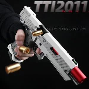 존윅권총 비비탄권총 전동건 자동 사막 독수리 2011 권총 감압 무 총 연속 쉘 배출 빈 교수형 리볼버 장난