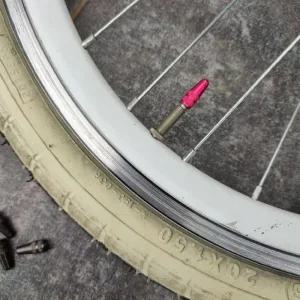 프레스타 캡 자전거  튜브 공기압 타이어 라이딩 (48dUH)