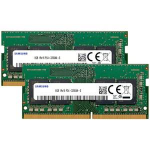 삼성 16GB (2x8GB) DDR4 3200MHz PC4-25600 (PC4-3200AA) CL22 SODIMM 1Rx16 싱글 랭크 1.2V 260핀 노트북, 노트북 RAM 메모리