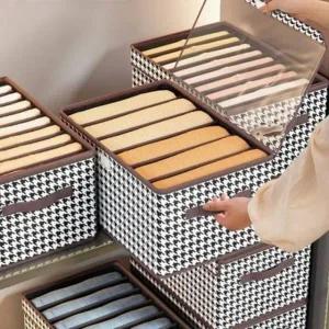 서랍 칸칸이 정리함 의류 옷장 수납함 바지 티셔츠_23313101