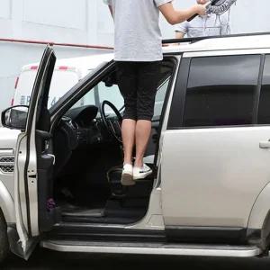 지붕수납 도어스텝 차량용 차량도어스텝 세차발판 발받침 옆발판 차박 걸이식 도어스텝