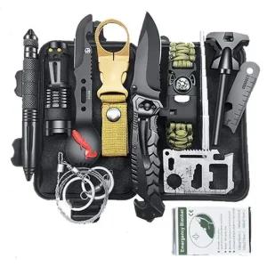여행 캠핑 생존가방 자동차 키트 생존배낭 12종 비상용 야외 응급 생종가방 응급용품