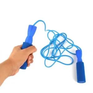 줄넘기 줄넘기운동 블루 스펀지그립 운동용품 (47Pkr)