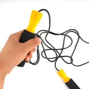 운동용품 줄넘기운동 스펀지그립 줄넘기 노랑 (47Pkp)