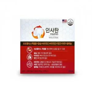 경남제약 인사탄 뼈/치아 면역 멀티 비타민 120일분 칼슘 비타민D 프로폴리스