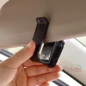 차량용 선글라스 보관클립 썬바이저 통합 거치대 정리함 자동차 액세서리 자동차클립