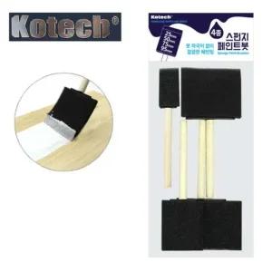 코텍스T6655 스펀지 페이트 붓 4종 공구 수리공구 수선공구