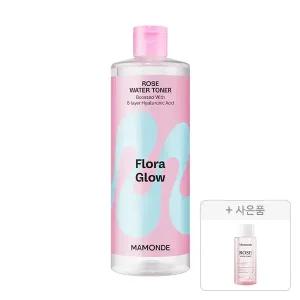 마몽드 플로라글로우 로즈워터토너 500ml, 1개  + 증정 (로즈워터토너 50ml, 1개)