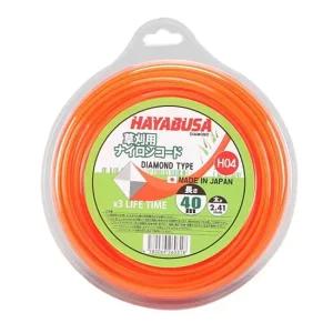 예초기 날 끈 줄날 나일론 커터 4각 2.4 x 40M 일제 다이아몬드 타입 잔디 풀 정리 줄날리필