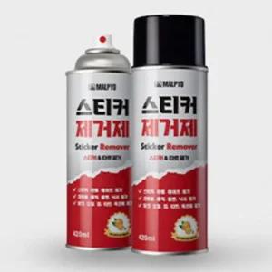스티커 제거용 클리너 볼펜 리무버 420ml 타르 분진제거 제거제 타르 오일자국제거