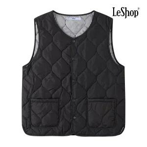 [르샵] 스트라이프 리버시블 경량 패딩 베스트 (BPAVT011A)