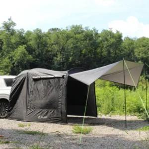 다잡 차박 도킹텐트 트레일 카쉘터 꼬리 텐트 블랙