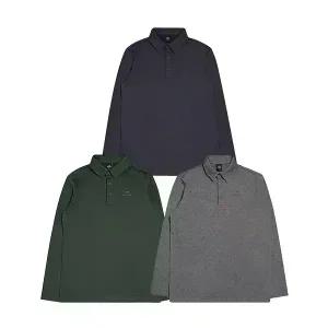 [아이더] 남성 POP 가을 긴팔 기모 폴로 티셔츠_DMU22283