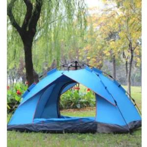 인앤캠핑 원터치 텐트 이너 팝업 그늘막 2-3인 블루