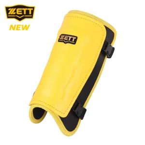 ZETT 제트 BAGK-70 야구 풋가드 보호대 (옐로우/블랙) 타자용 보호장비 좌타 우타 가능