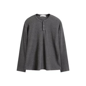 [해리슨옴므][해리슨] 불규칙 골지 헨리넥 긴팔티 MJBF1674