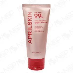 오늘출발 에이프릴스킨 트라넥삼산 나이트 랩핑마스크 80ml TXA 나이아신아마이드 99