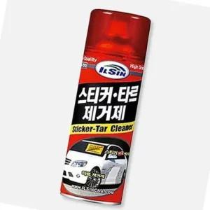 스티커 제거제 스프레이 유리세정 420ml 잔여물 청소 도장면 클리너 차량관리 도장면보호