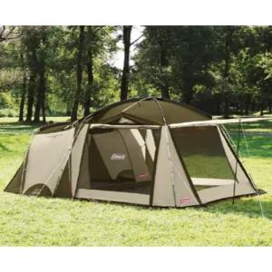 콜맨 4-5인 2룸 텐트 터프 스크린 하우스 올리브샌드
