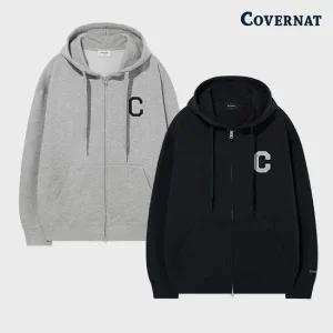 [커버낫] C로고 후드 집업 3종 택1