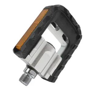 크롬 스틸 접이식 자전거 페달 평페달 미니벨로 탈착