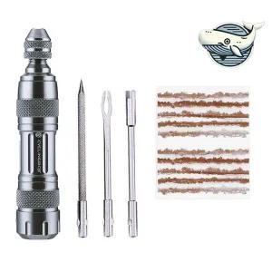 [셀러에이드]자전거 타이어 수리킷 펑크 패치 공구 교체