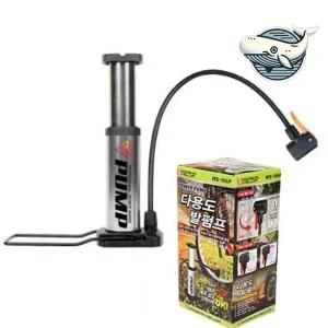 경량 알루미늄 자전거 펌프 휴대용 자전거 바람