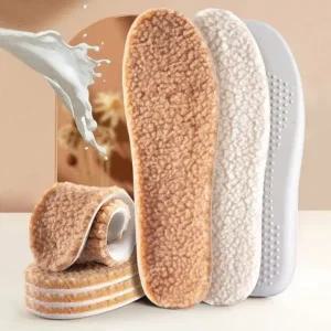 겨울 도톰한 방한깔창 라텍스깔창 양털뽀글이 깔창