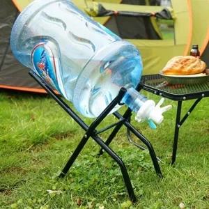 18.9L 생수통거치대 생수통받침대 물통 거치대 받침대 디스펜서 수도꼭지 가정용 캠핑용 휴대용 캠핑용품
