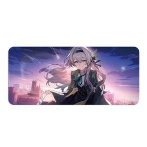 반디 장패드 마우스 패드 매트 스타레일 키보드 붕괴 테이블 컴퓨터 대형 마우스패드