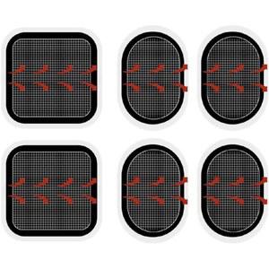 슬렌더톤 패드패치 교환 호환 옆구리용4장 EMS기기 흰색 호환품 정면용2장