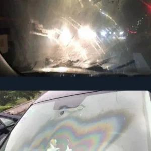 자동차유리청소 차유리 클리너 세정제 유막제거