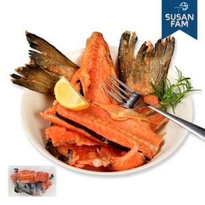 노르웨이 연어서더리 5kg 10kg 연어 머리 갈비 꼬리 특수부위 구이용 벌크 대용량