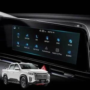 렉스턴스포츠 내비게이션 보호필름 액정보호 네비필름