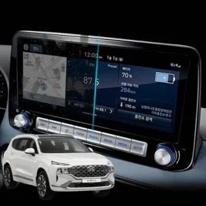 더뉴싼타페 내비게이션 보호필름 액정보호 네비필름