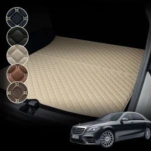 가죽 퀼팅 벤츠 S클래스 (W222 W223) 전용 트렁크매트